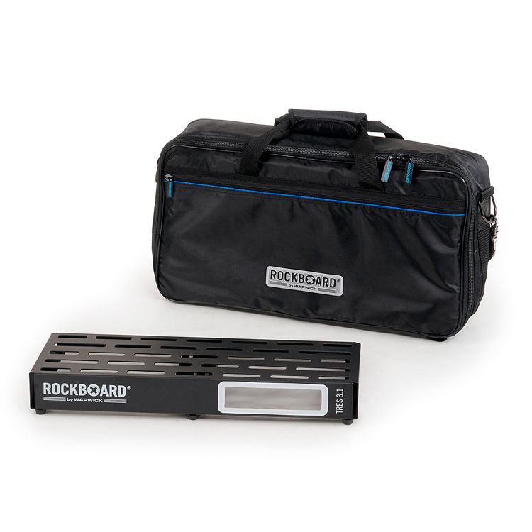 Rockboard By Warwick Rbo 3.1 Tres Pedaliera 52,2x23,4 cm con Borsa