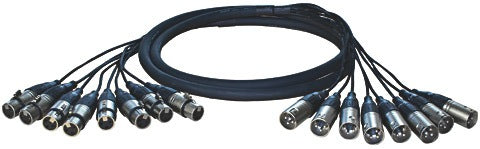 ALVA Multi-core 8 XLR F <> 8 TRS 6.3mm 2m