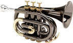 J. Michael Tr400 Pocket Trumpet Black