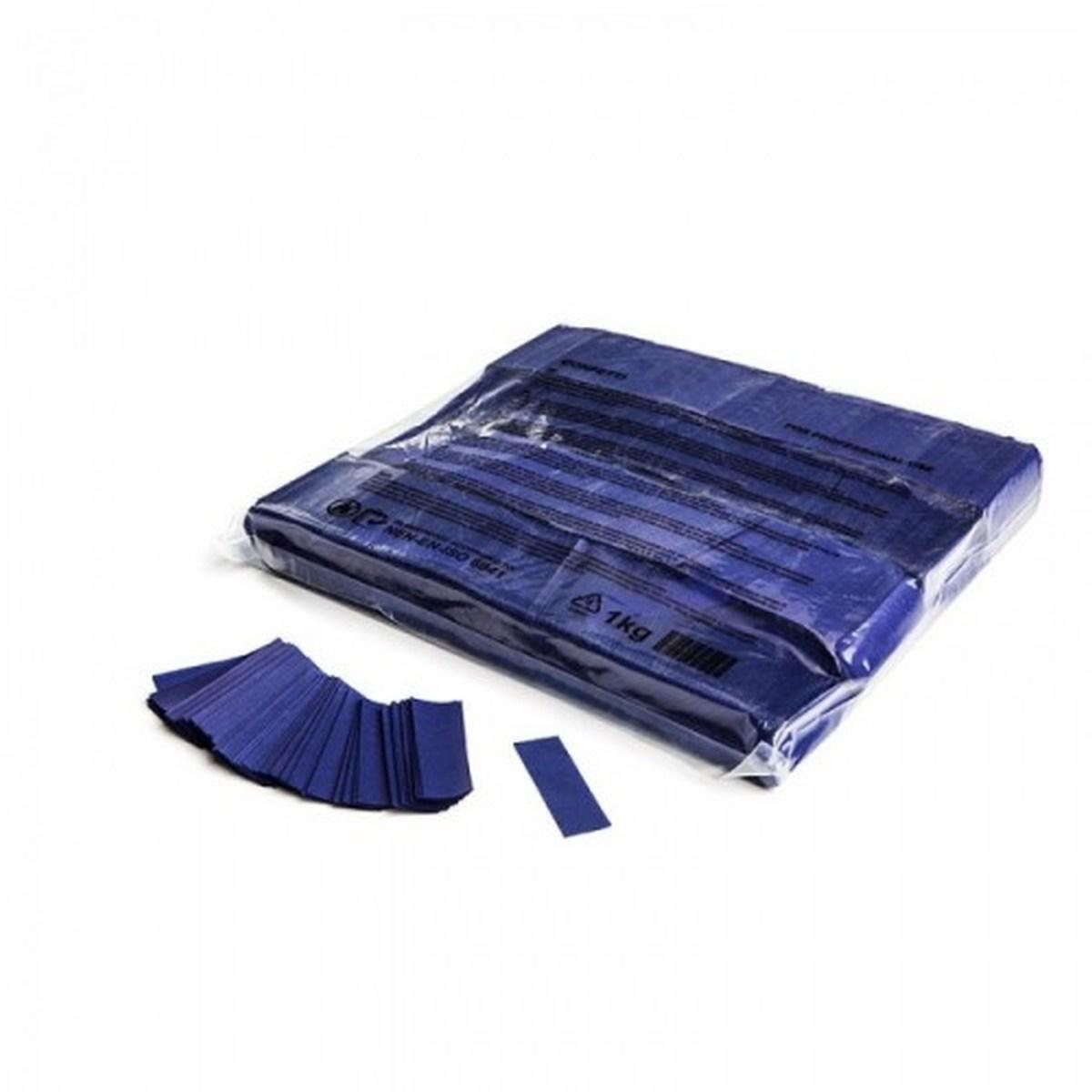 Slowfall confetti rect 55 x 17 mm - Dark Blue
