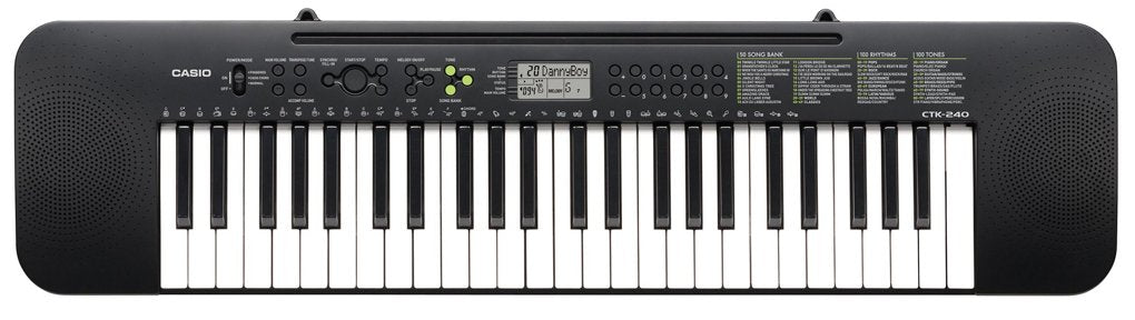 Casio Ctk240 Tastiera 49 Tasti