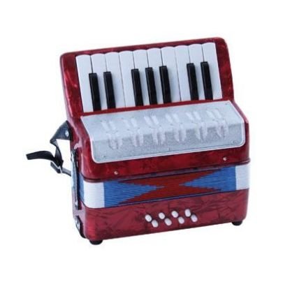 Soundsation Mini Accordion St178R Red