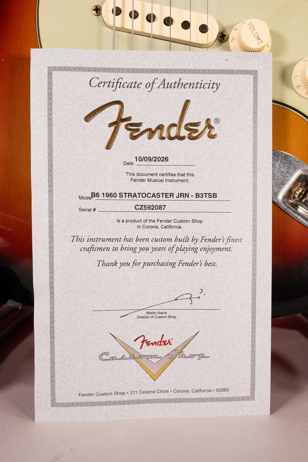 Fender Custom Shop 1960 Stratocaster Journeyman Relic Bleached 3-Color Sunburst