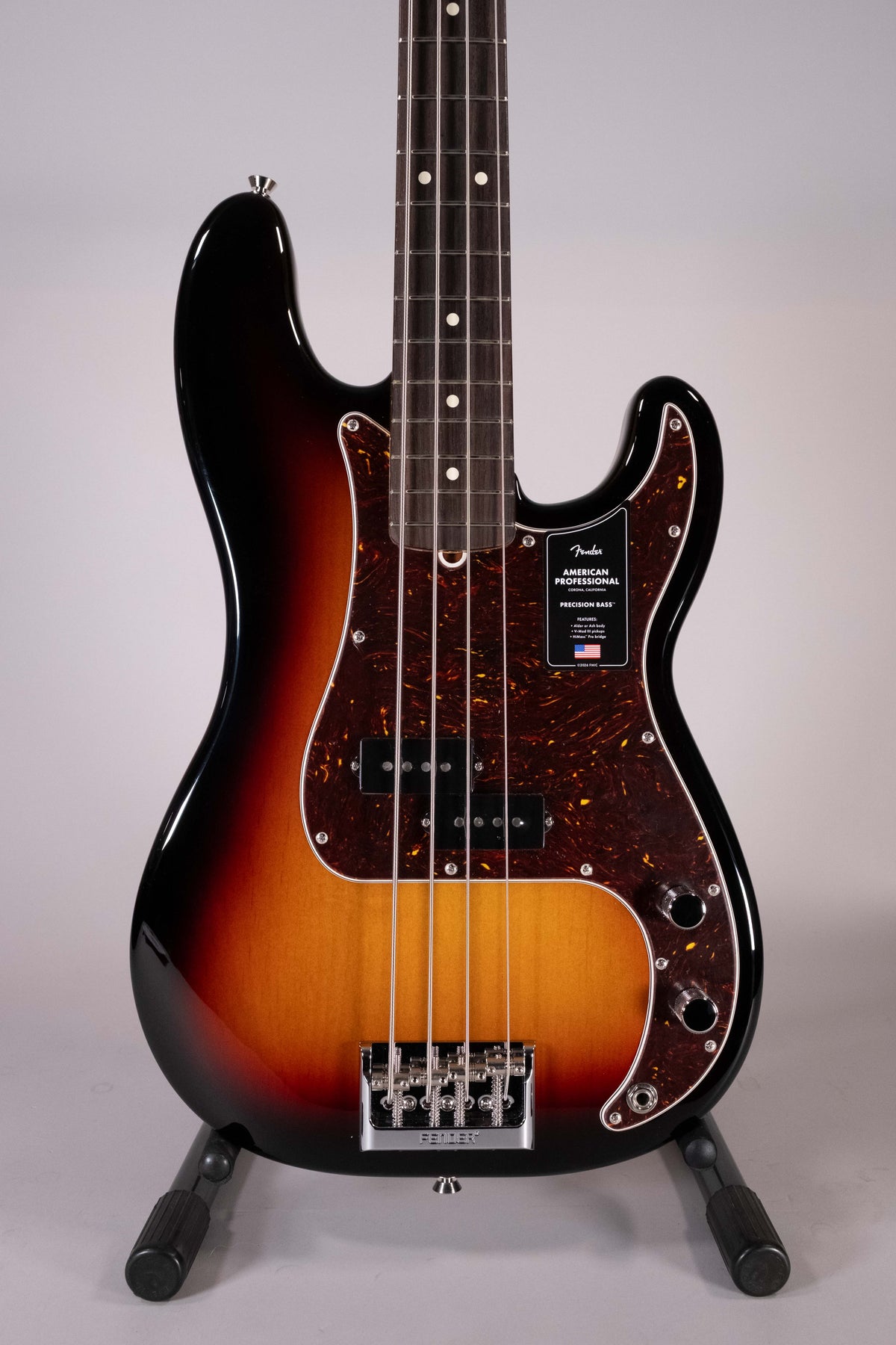 Fender American Professional Precision Bass Rosewood Fingerboard 3Color Sunburst