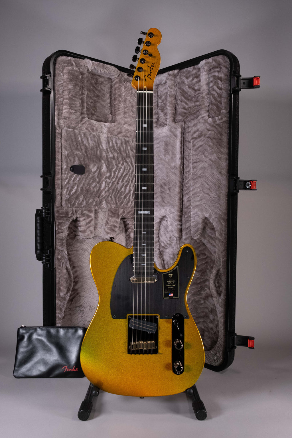 Fender Telecaster American Ultra II del 75° Anniversario Liquid Gold