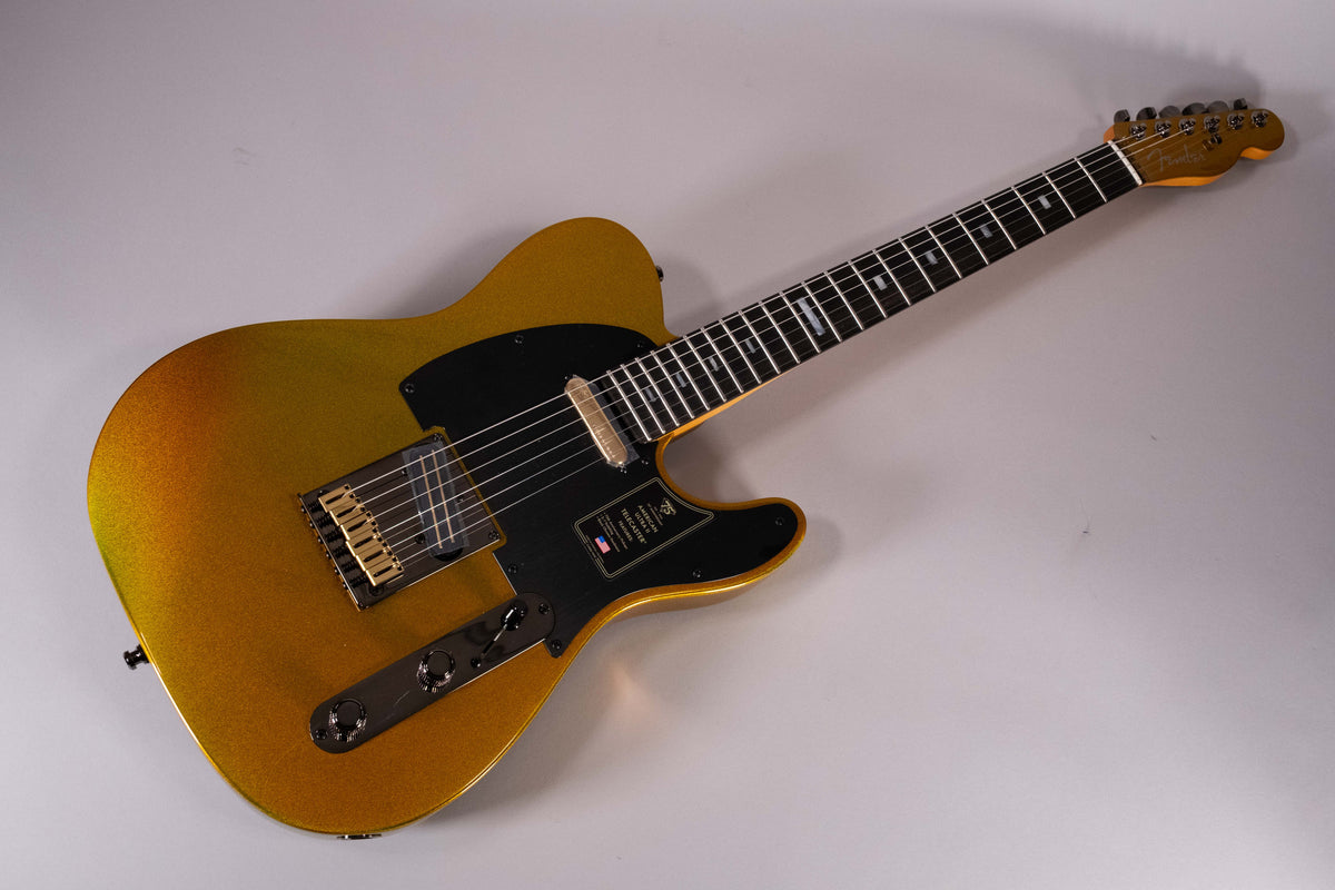Fender Telecaster American Ultra II del 75° Anniversario Liquid Gold