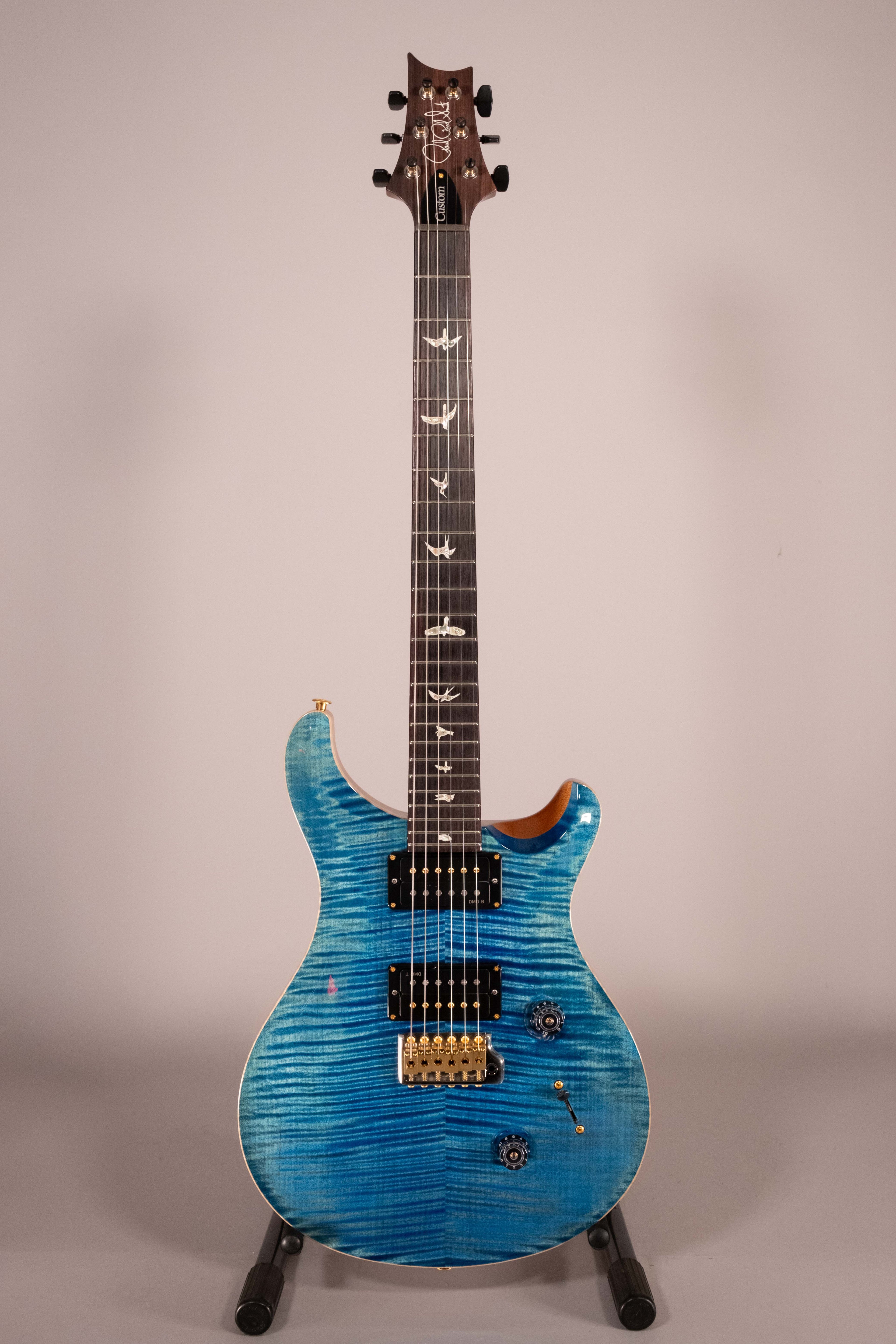 Prs Custom 24 Arctic Blue 10-Top