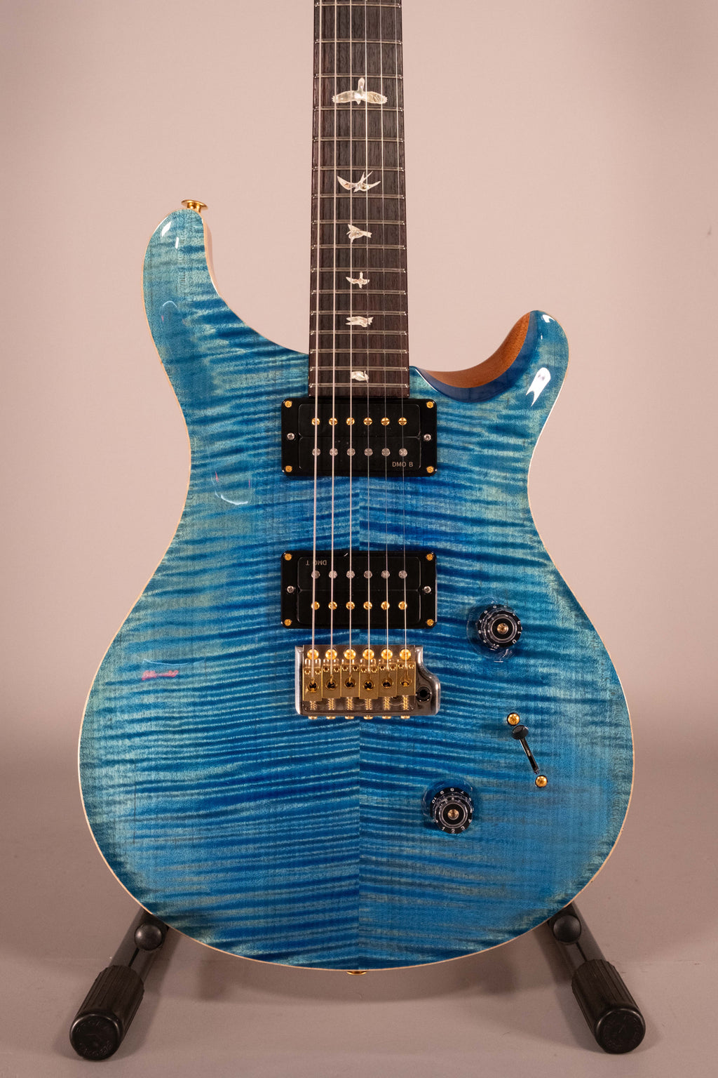 Prs Custom 24 Arctic Blue 10-Top