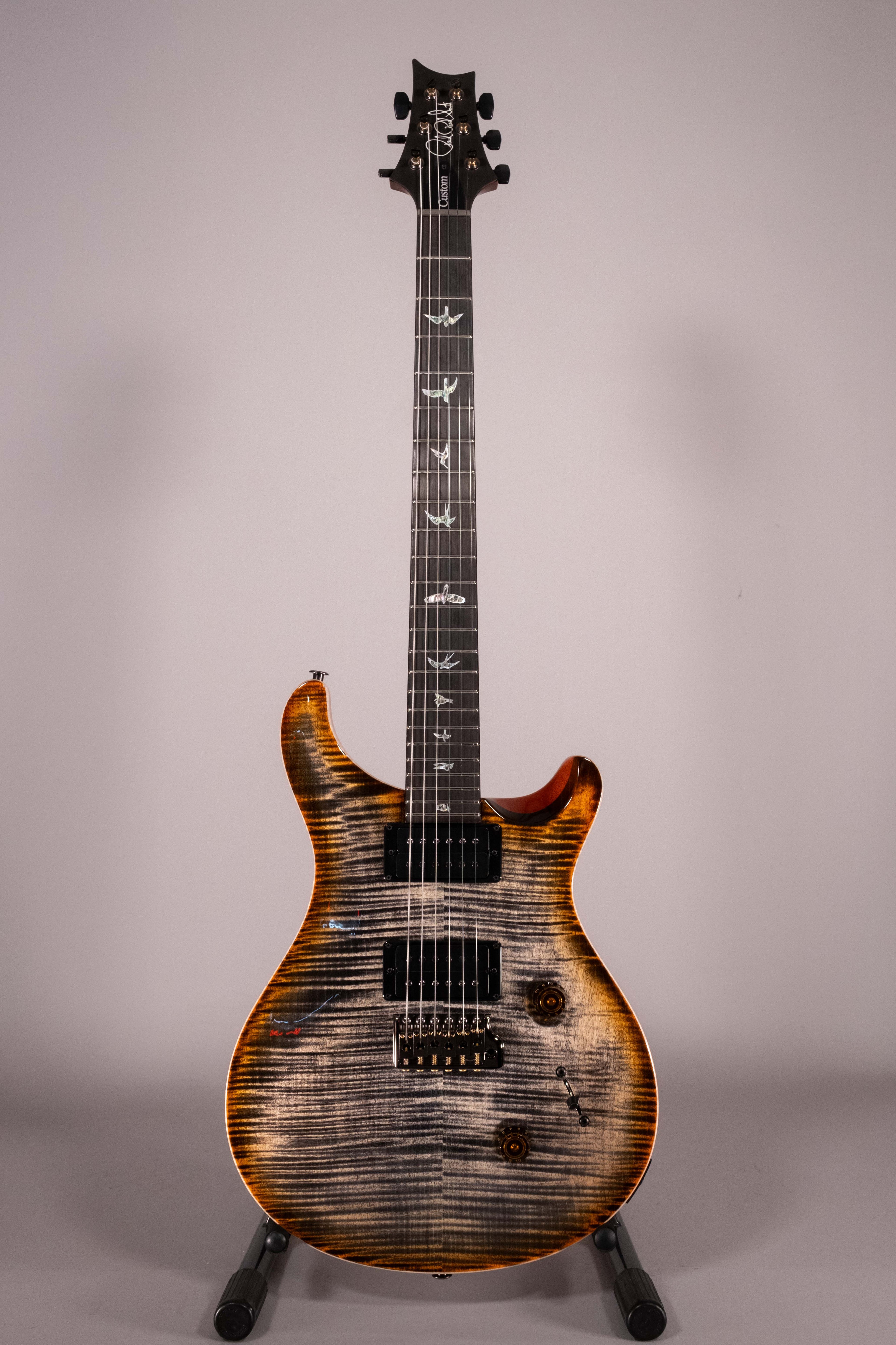 Prs Custom 24 Burnt Maple Leaf WL_02813