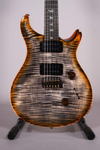 Prs Custom 24 Burnt Maple Leaf 10 Top Wood Library