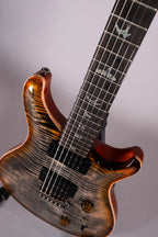 Prs Custom 24 Burnt Maple Leaf 10 Top Wood Library