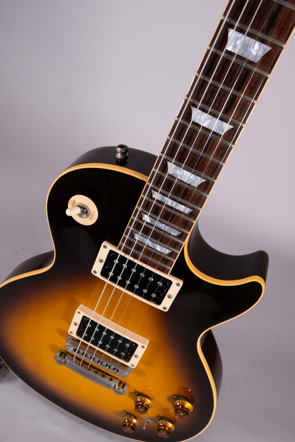 GIBSON LP SLASH PIEZO DARK TOBACCO 2007/2008 USATA