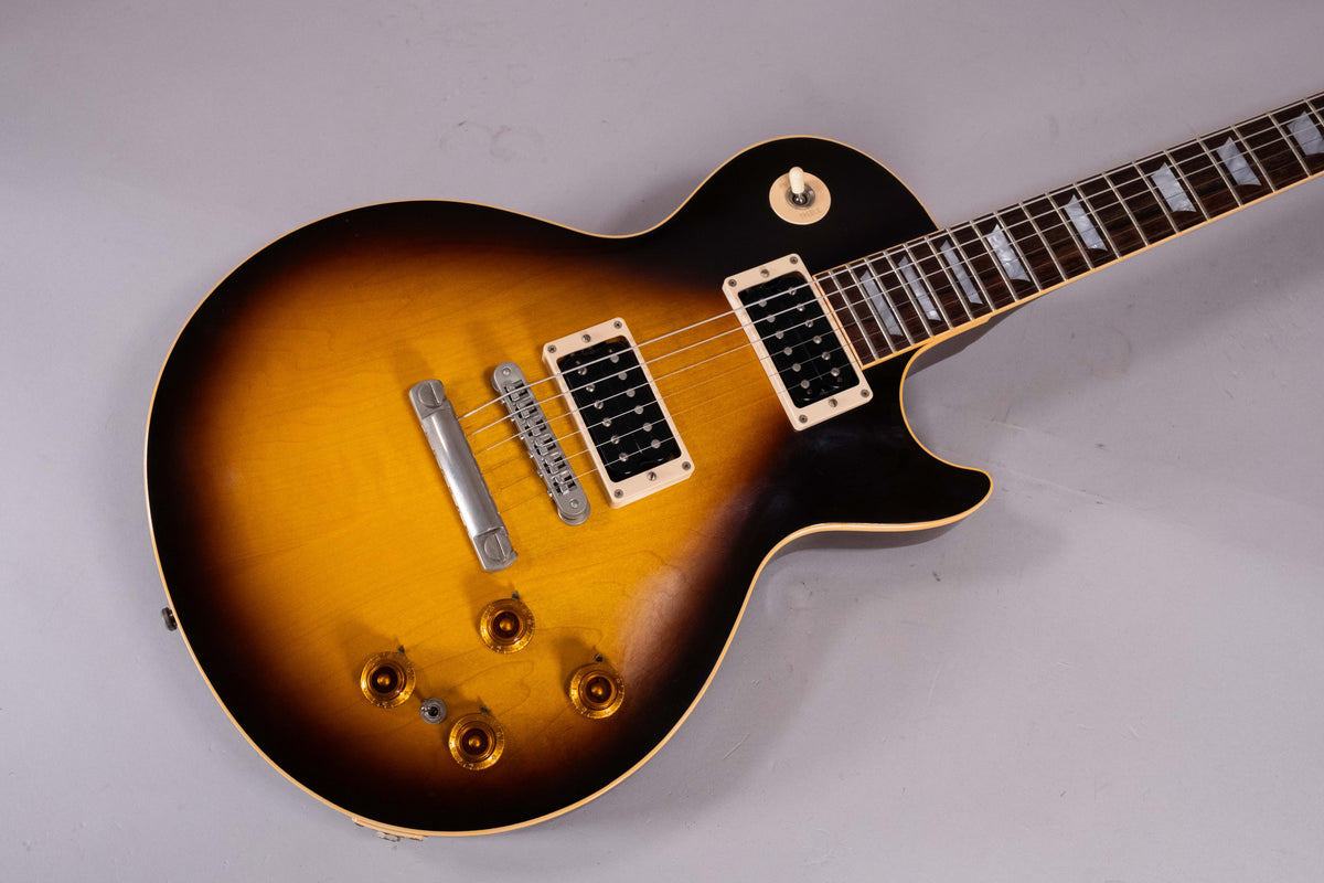 GIBSON LP SLASH PIEZO DARK TOBACCO 2007/2008 USATA