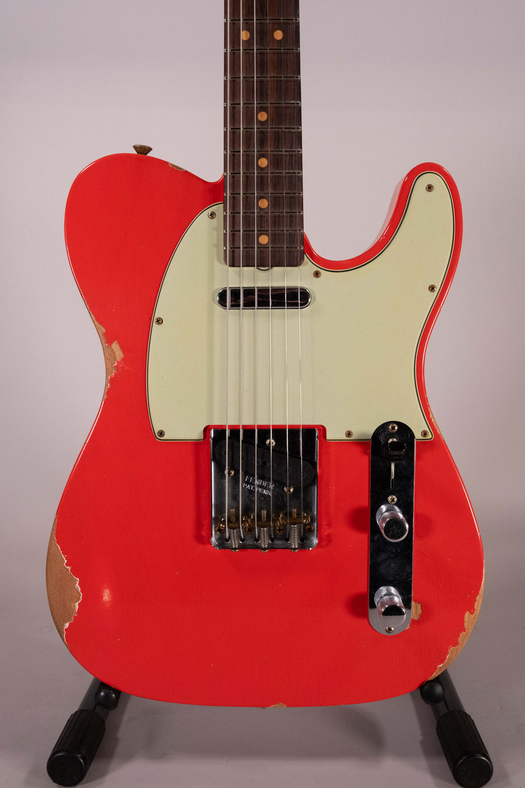Fender Custom Shop Telecaster '63 Relic Aged Fiesta Red
