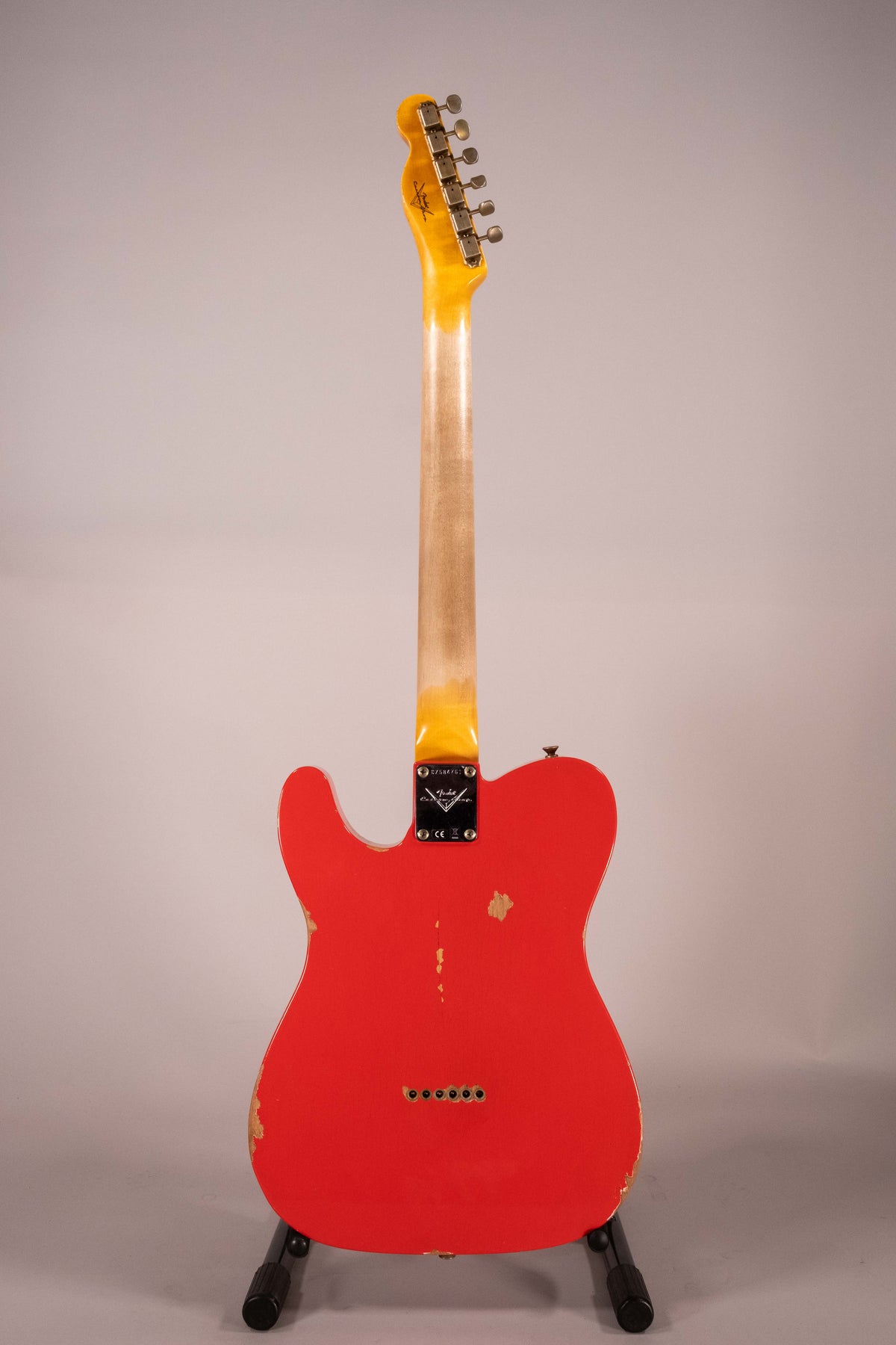 Fender Custom Shop Telecaster '63 Relic Aged Fiesta Red