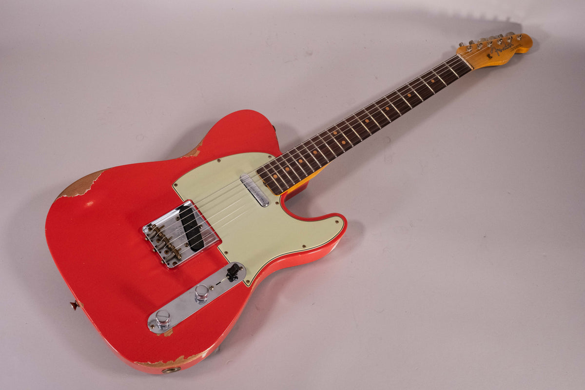 Fender Custom Shop Telecaster '63 Relic Aged Fiesta Red