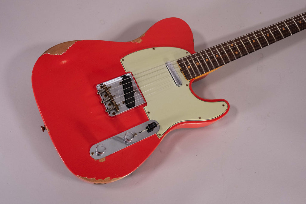 Fender Custom Shop Telecaster '63 Relic Aged Fiesta Red
