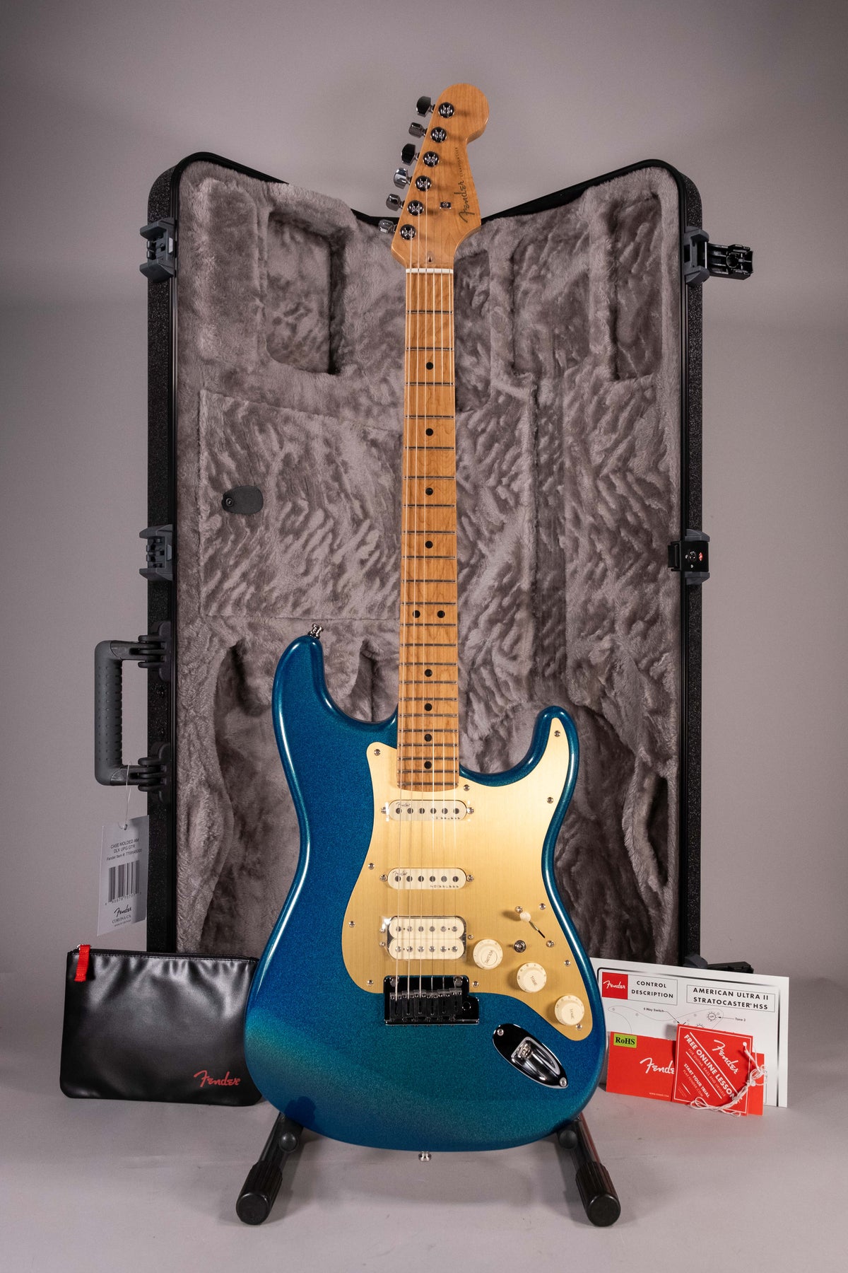 Fender Stratcaster HSS American Ultra II Aurora