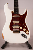 Fender Custom Shop Ltd 67' Stratocaster Relic Aged Olympic White