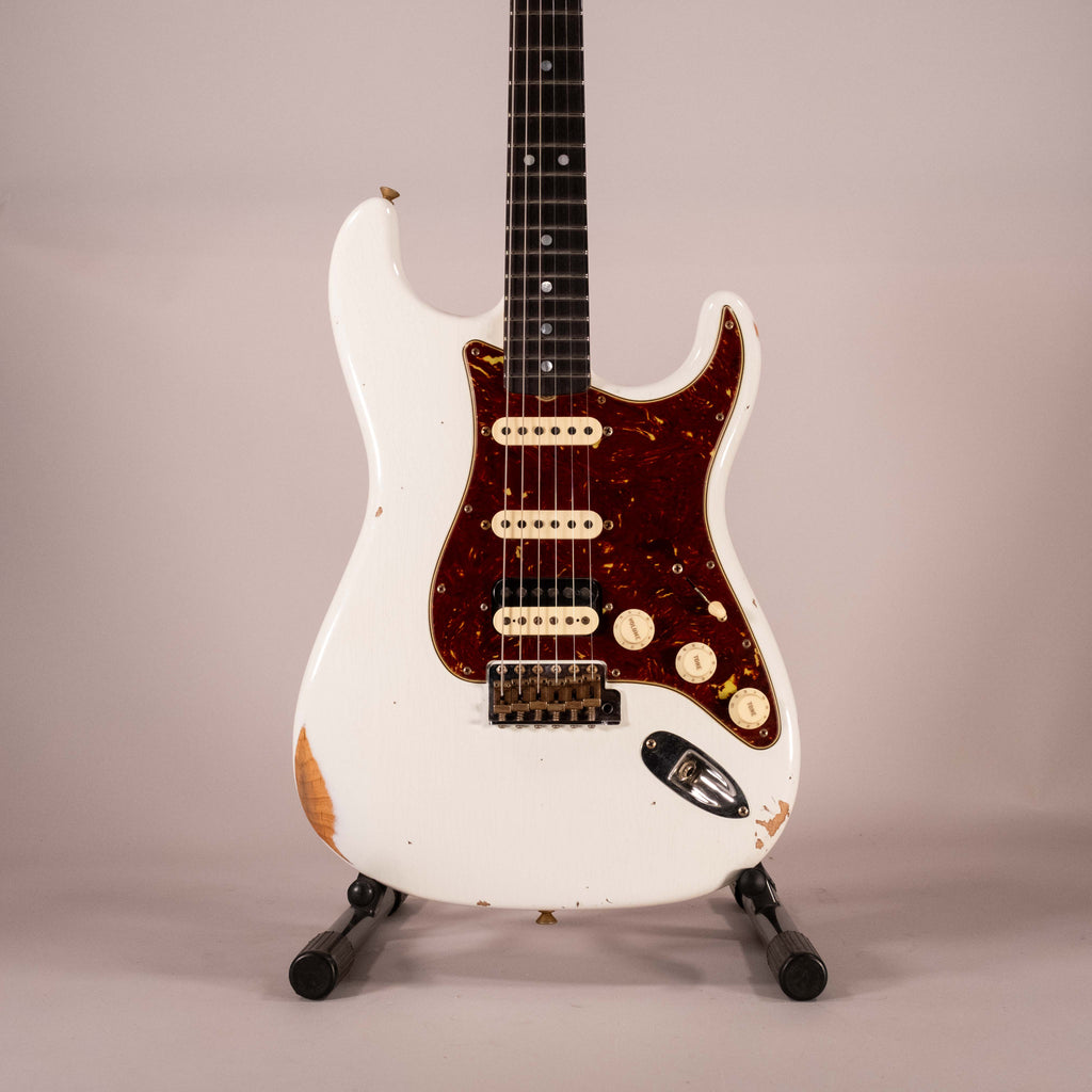 Fender Custom Shop Ltd 67' Stratocaster Relic Aged Olympic White