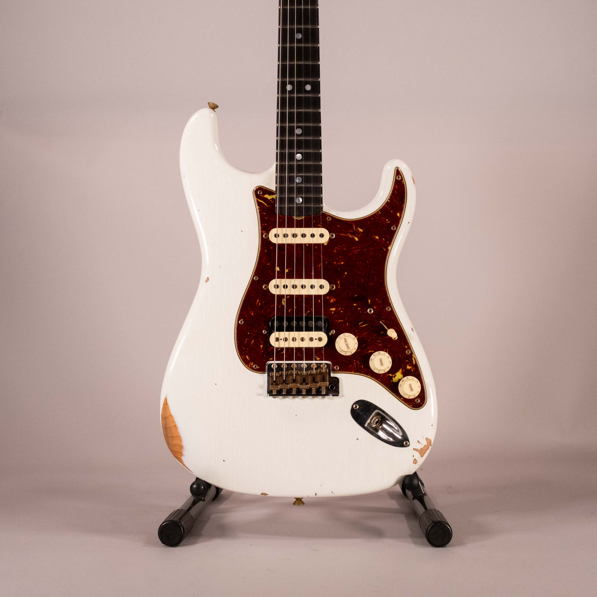 Fender Custom Shop Ltd 67' Stratocaster Relic Aged Olympic White