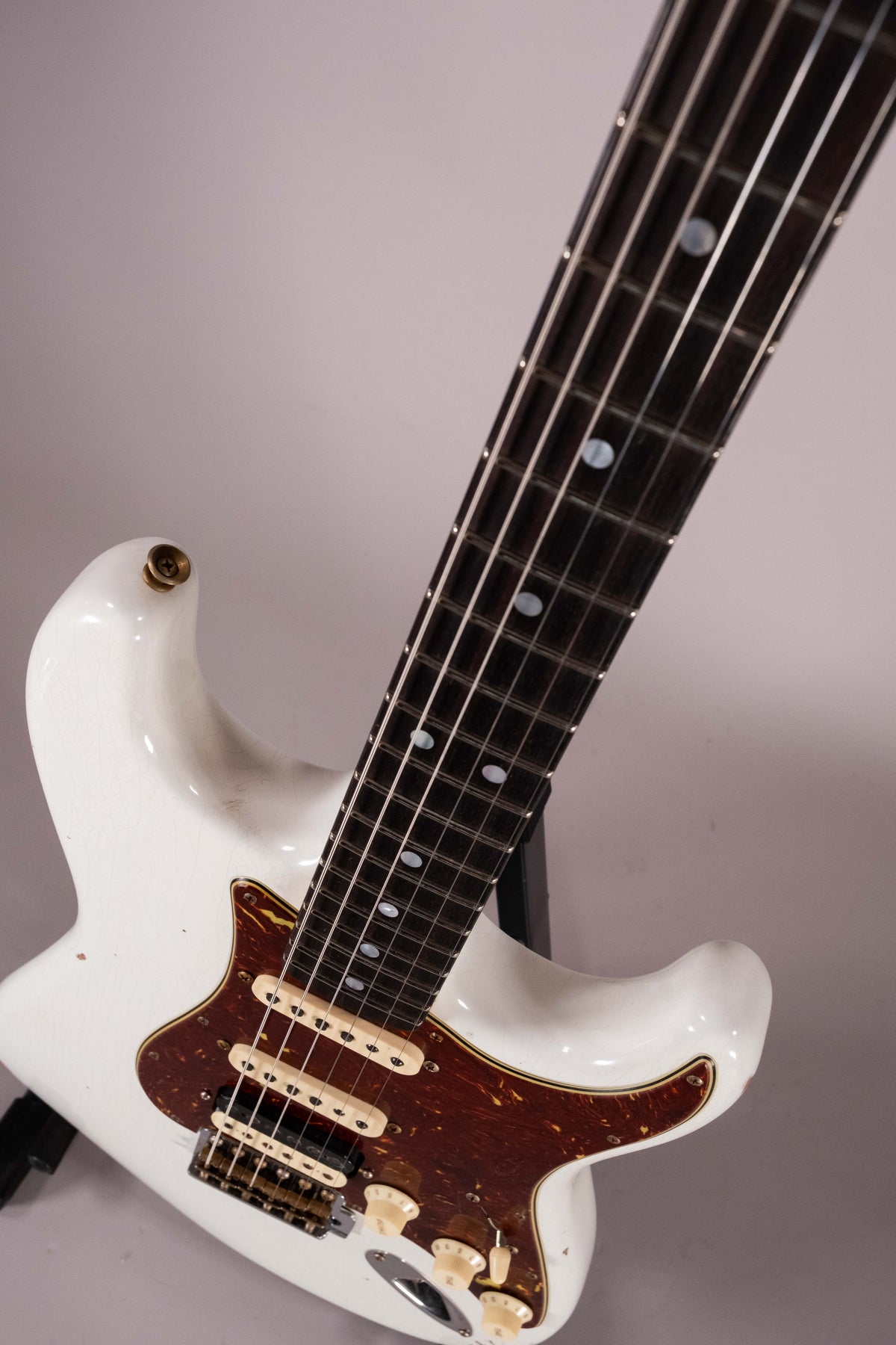 Fender Custom Shop Ltd 67' Stratocaster Relic Aged Olympic White