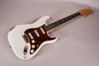 Fender Custom Shop Ltd 67' Stratocaster Relic Aged Olympic White