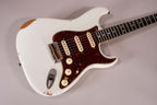 Fender Custom Shop Ltd 67' Stratocaster Relic Aged Olympic White