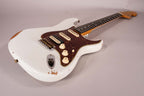 Fender Custom Shop Ltd 67' Stratocaster Relic Aged Olympic White