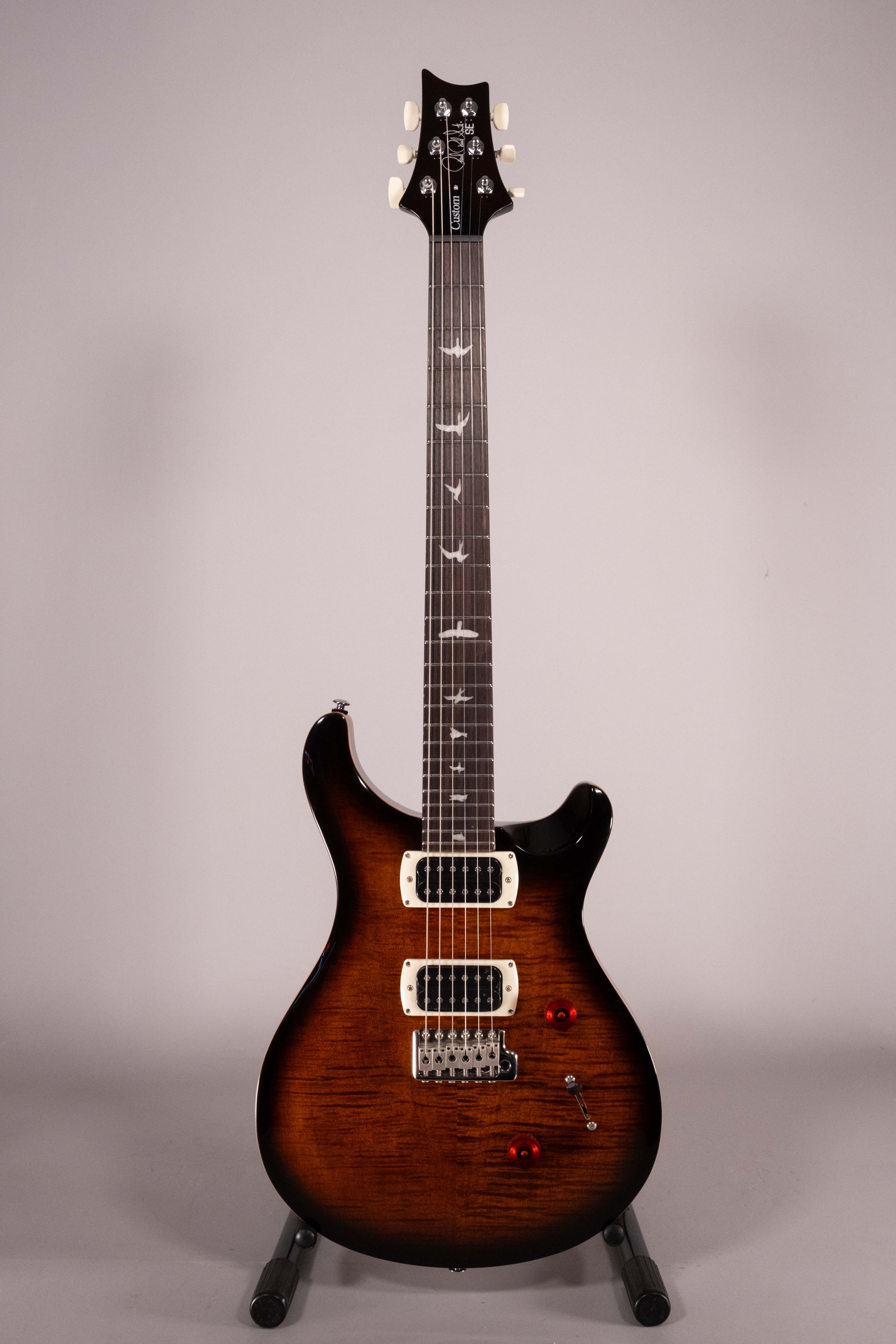 Prs Se Custom 24 Black Gold Sunburst