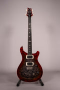 Prs SE Custom 24-08 Charcoal Cherry Burst Quilt Top