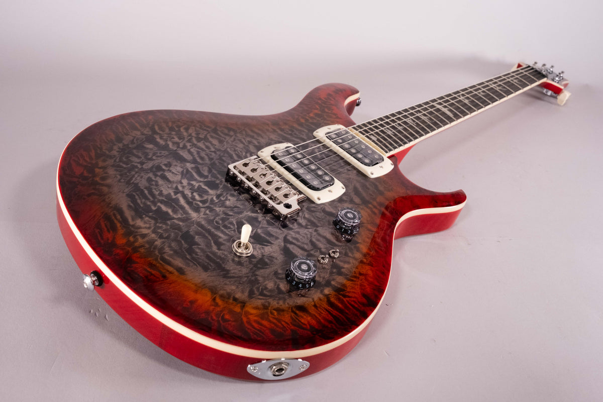 Prs SE Custom 24-08 Charcoal Cherry Burst Quilt Top