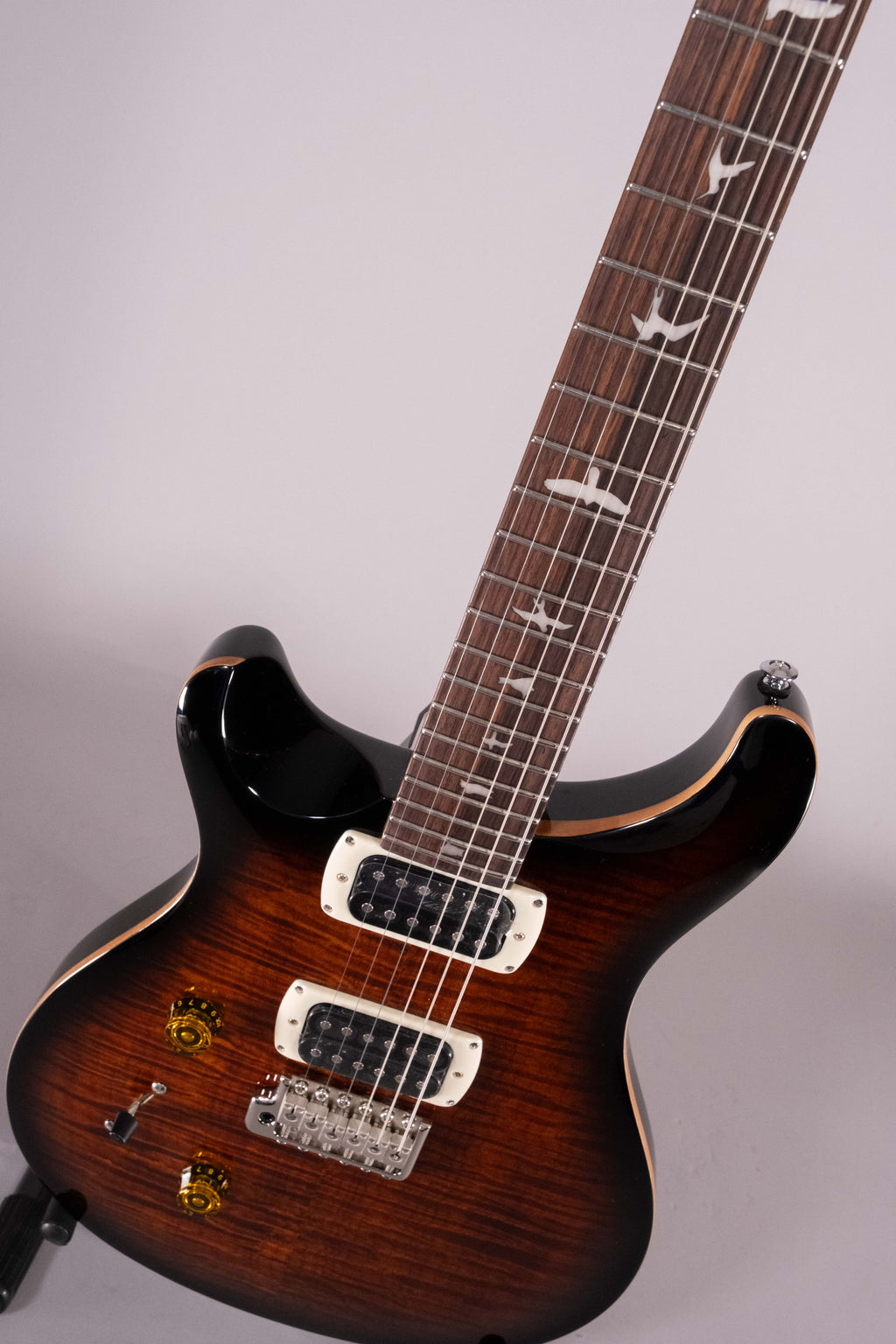 Prs SE Custom 24 'Lefty' Black Gold Sunburst