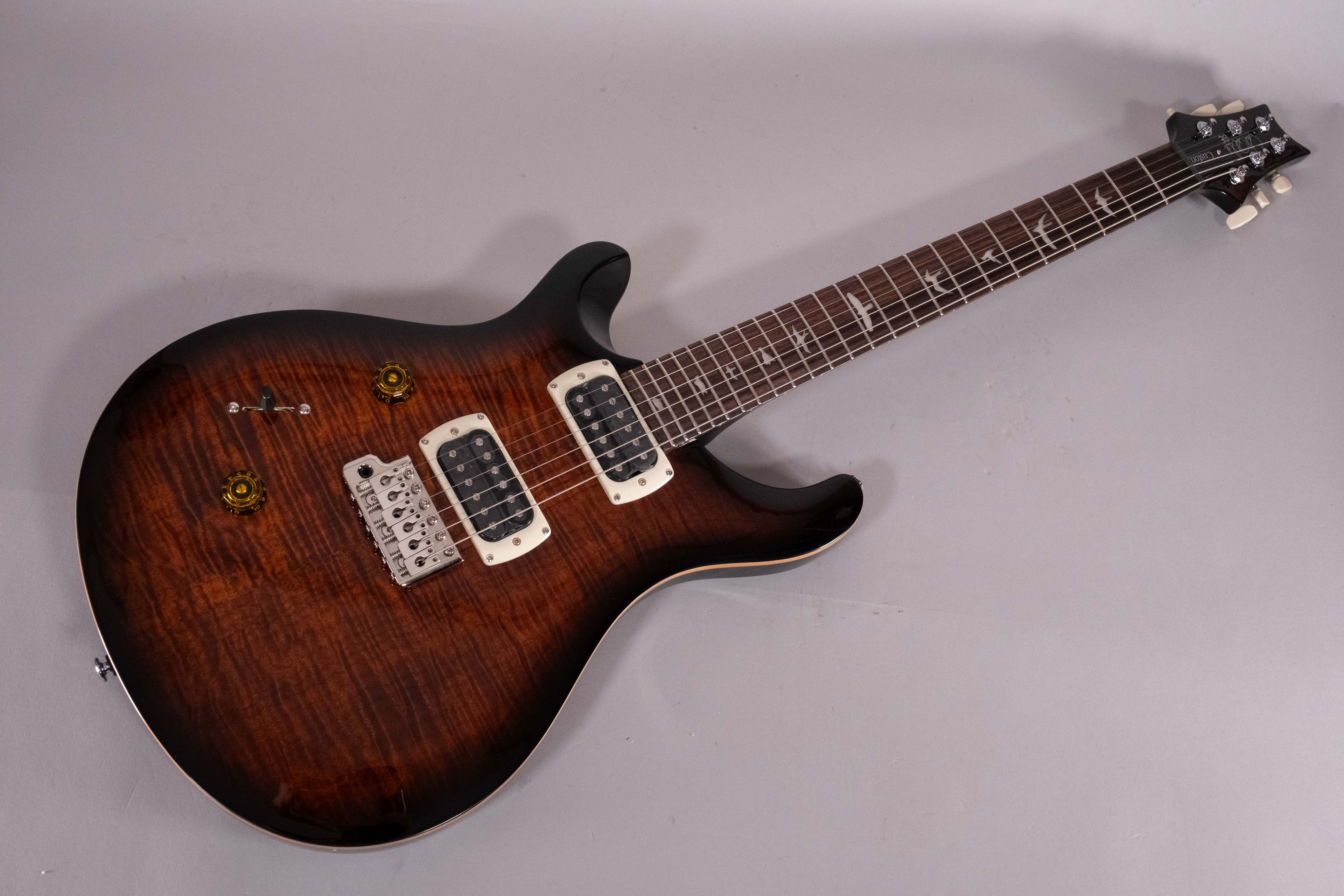 Prs SE Custom 24 'Lefty' Black Gold Sunburst