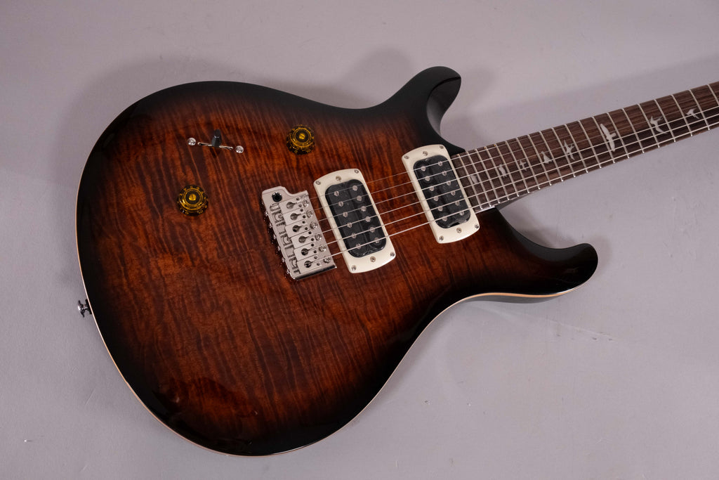 Prs SE Custom 24 'Lefty' Black Gold Sunburst