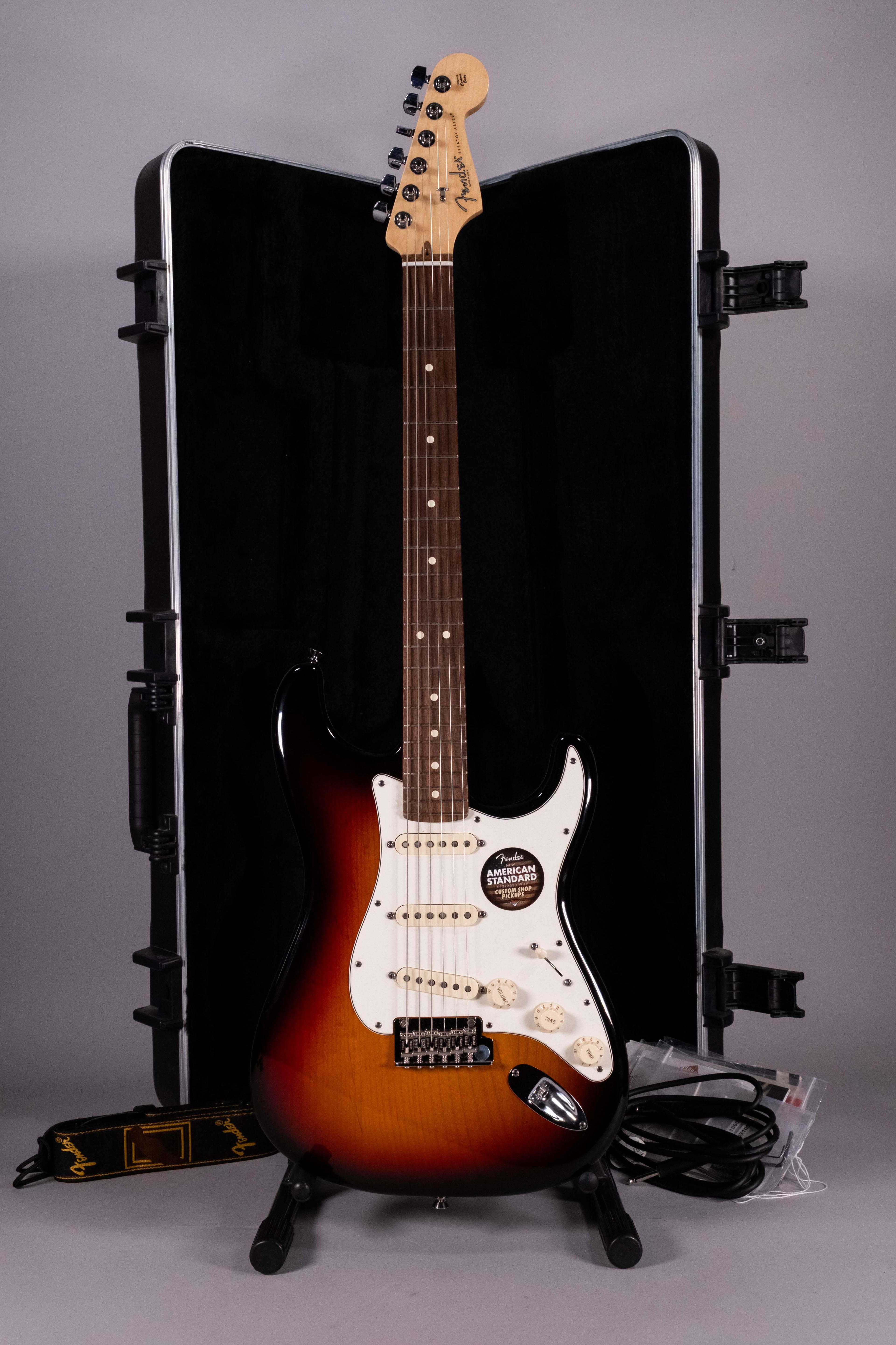 FENDER STRATO AM STD '12 SB RW USATA