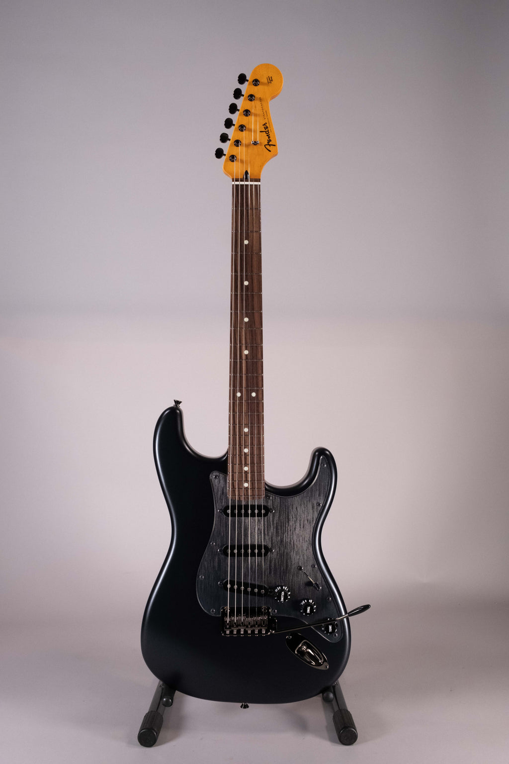 Fender Made in Japan Hybrid II Stratocaster Satin Metallic Matte Phantom Black