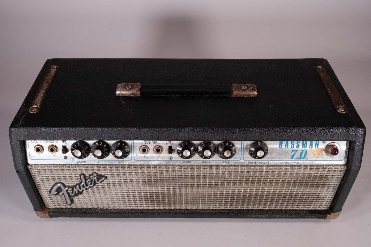 FENDER BASSMAN 70 SILVER FACE USATA