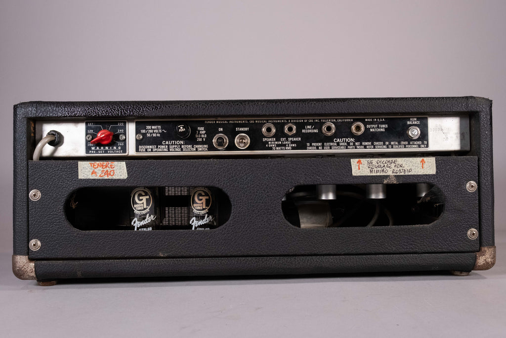 FENDER BASSMAN 70 SILVER FACE USATA