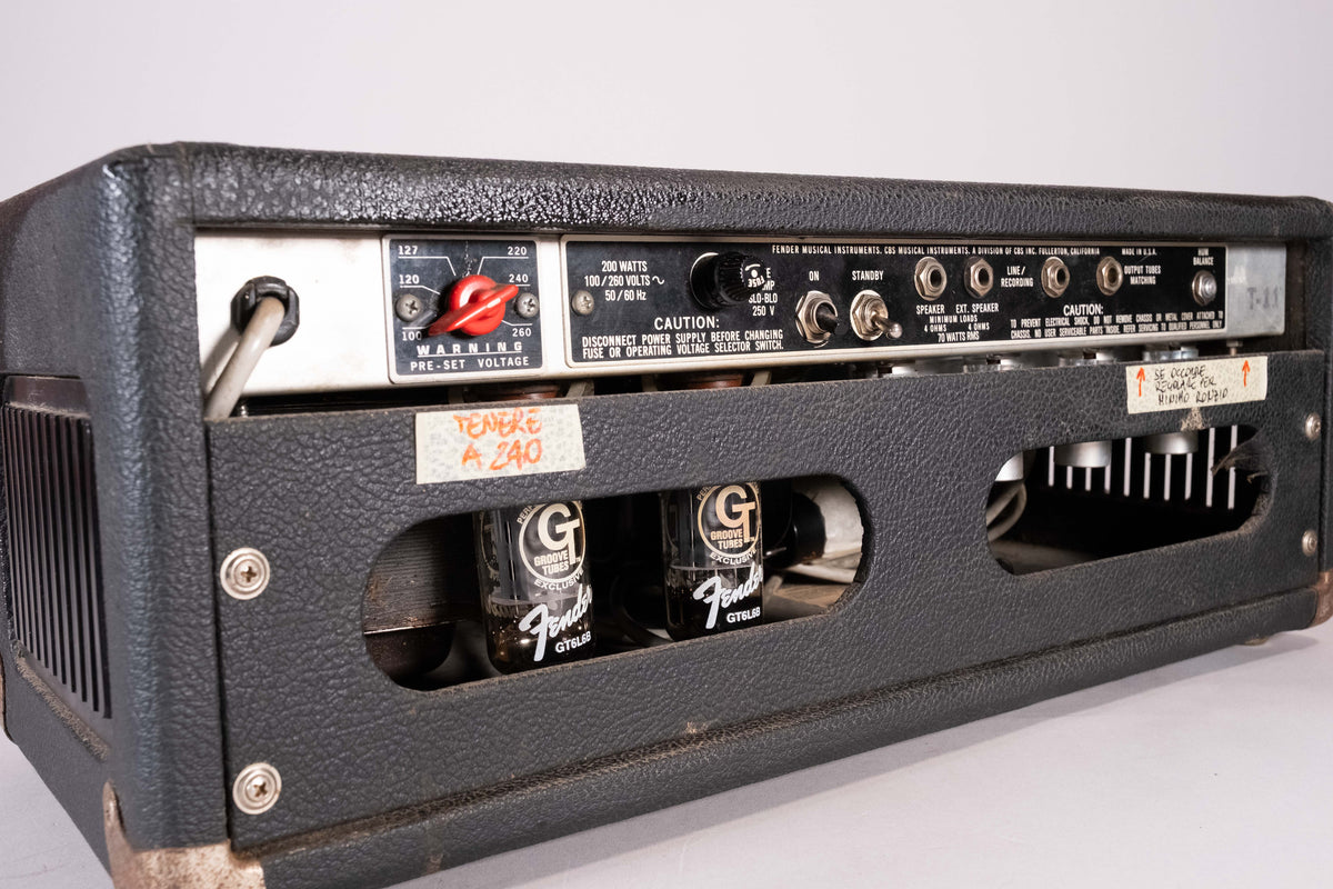 FENDER BASSMAN 70 SILVER FACE USATA