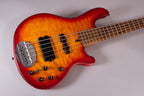 Lakland Skyline 5502 Deluxe 5-String Cherry Burst Satin