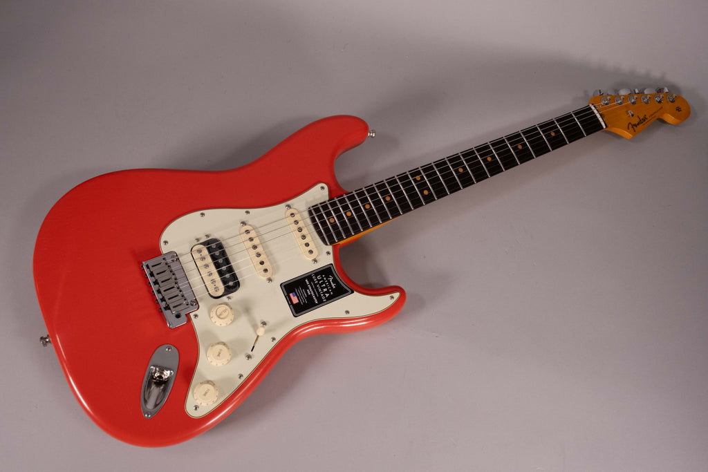 Fender American Ultra Luxe Vintage '60s Stratocaster HSS RW Fiesta Red