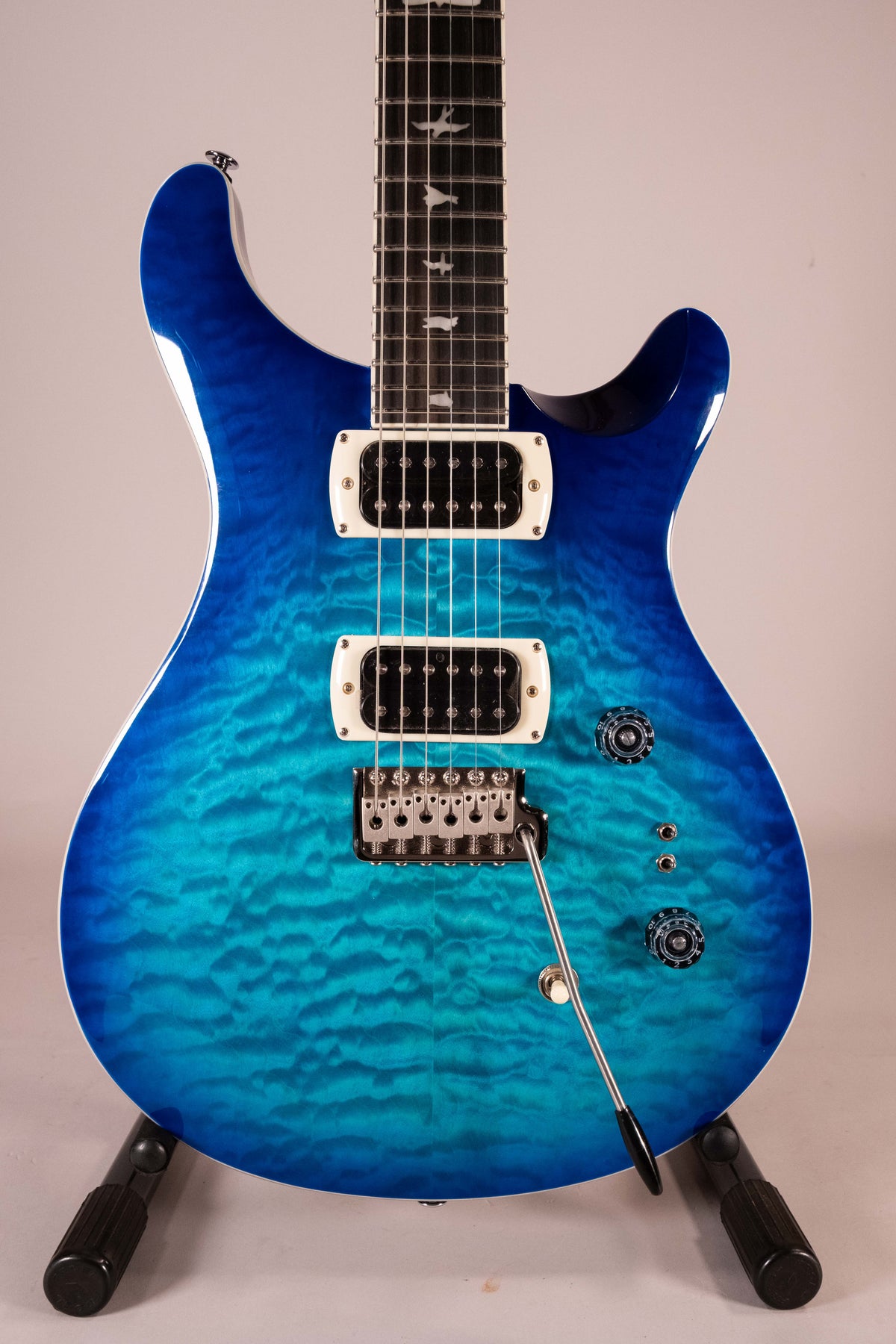 Prs SE Custom 24-08 Lake Blue Quilt Top