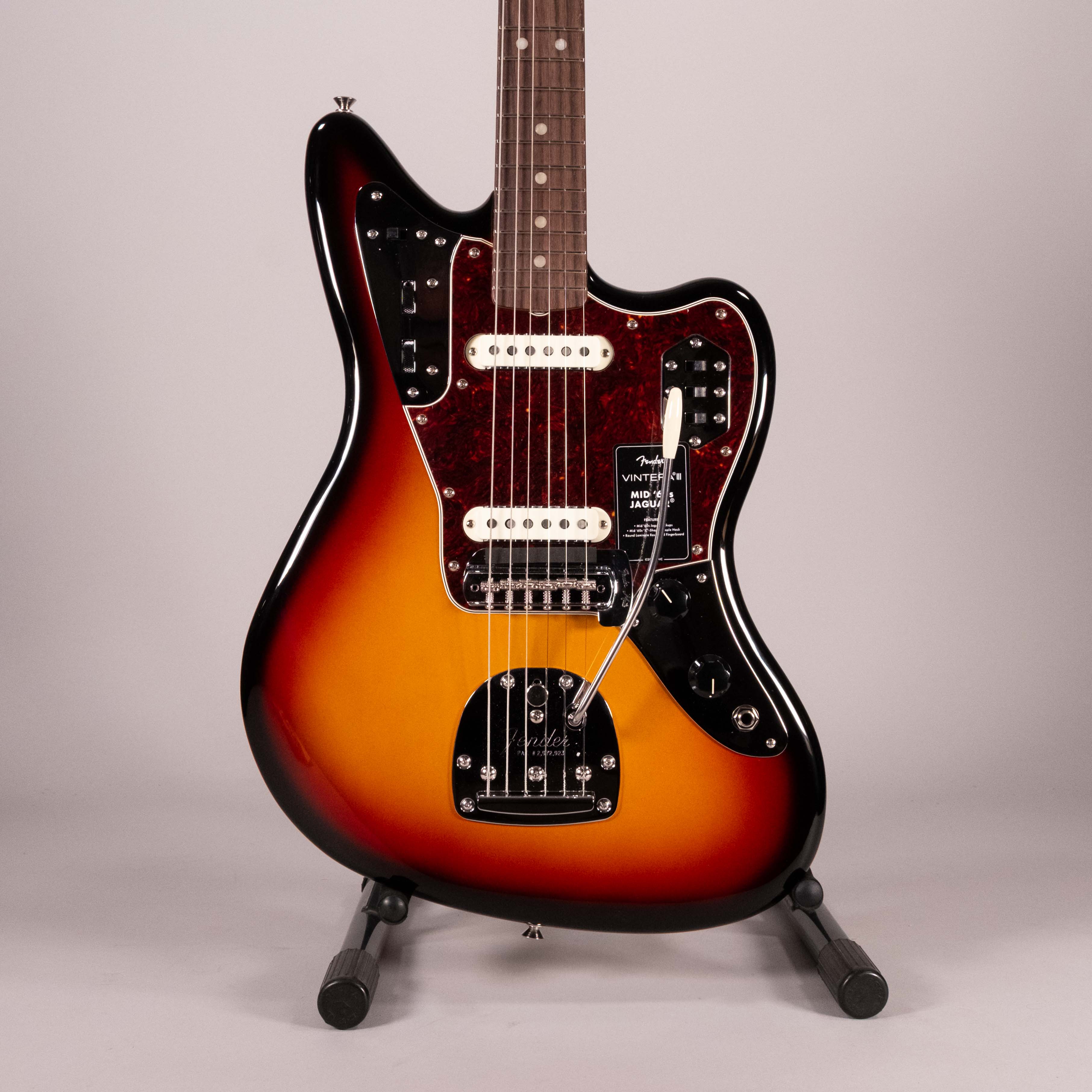 Fender Vintera III Mid 60s Jaguar RW 3 Color Sunburst