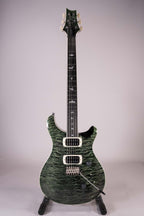 Prs SE Custom 24 Teal Black Quilt Top