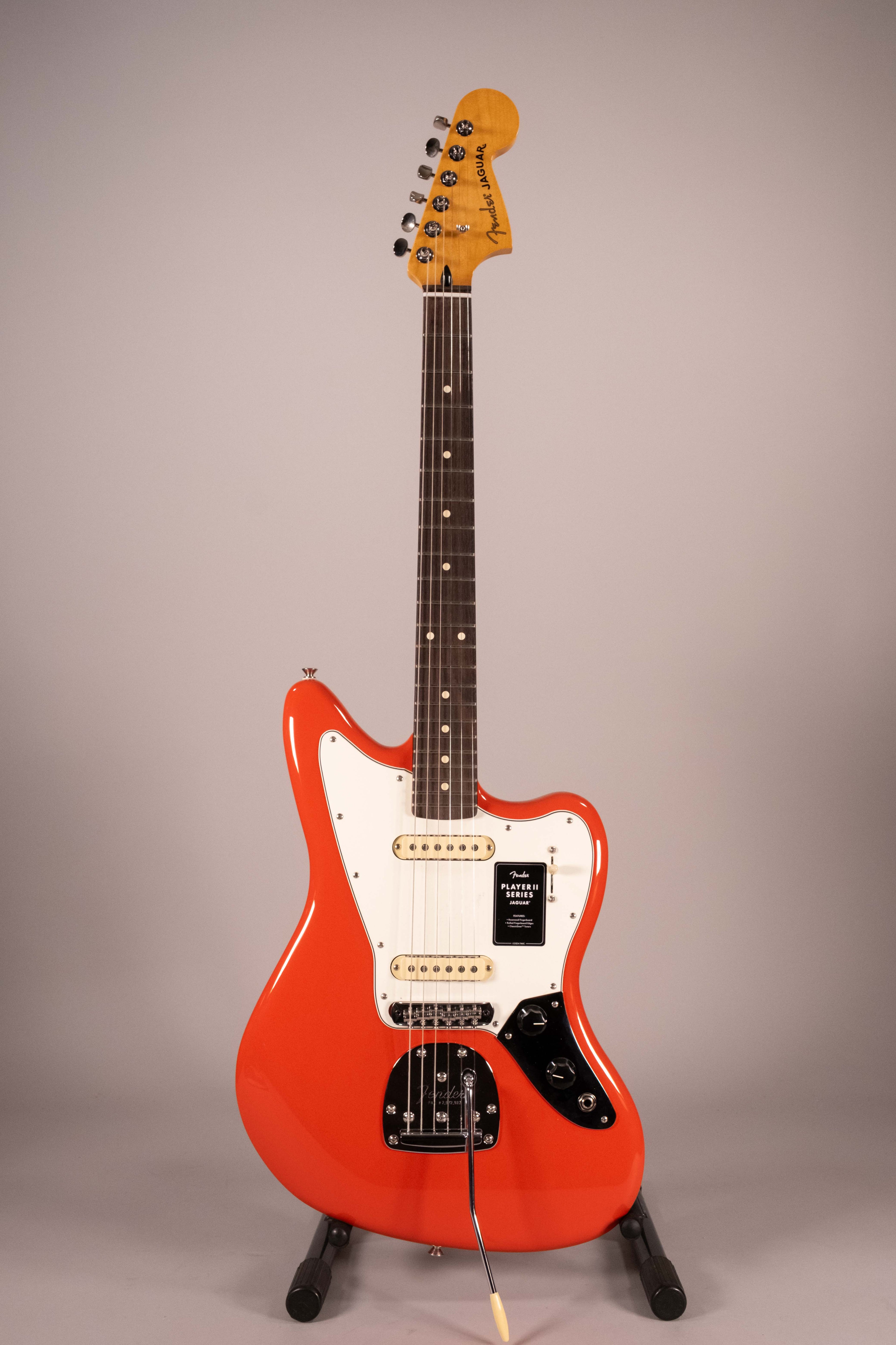 Fender Jaguar Player II Rosewood Fingerboard Coral Red