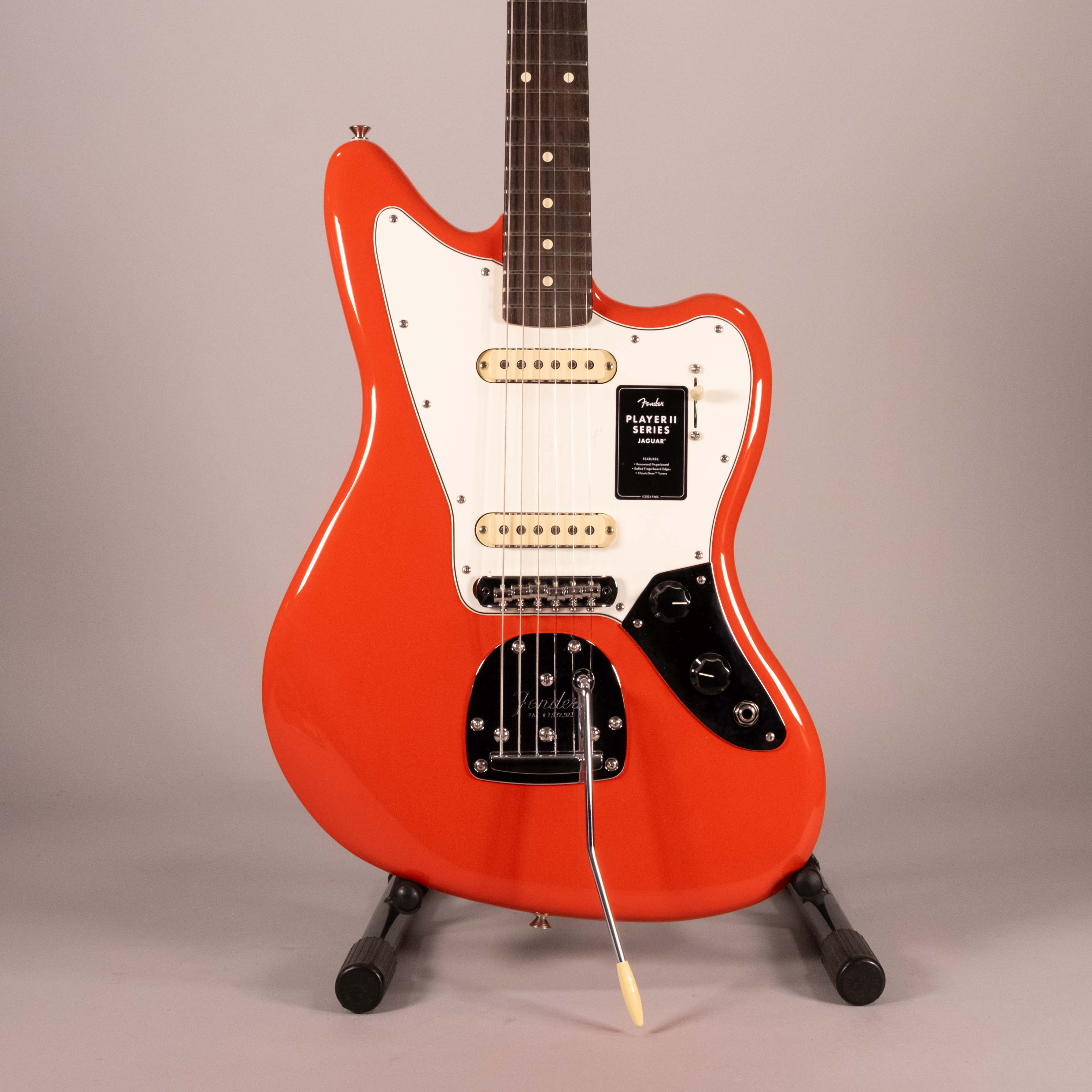 Fender Jaguar Player II Rosewood Fingerboard Coral Red
