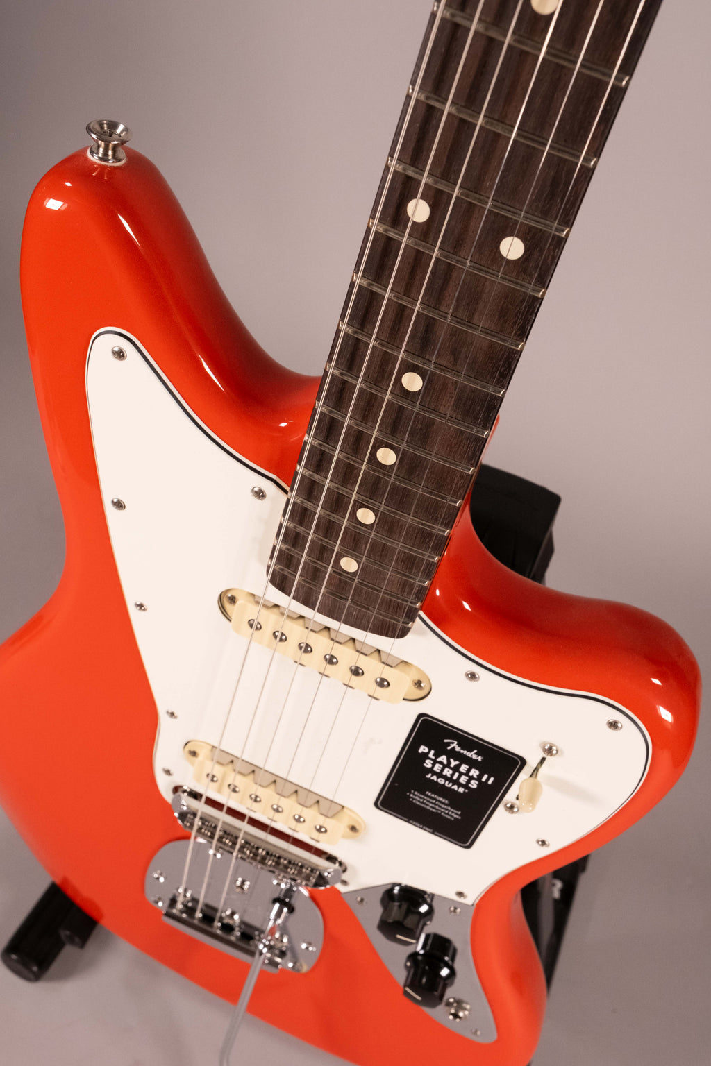 Fender Jaguar Player II Rosewood Fingerboard Coral Red