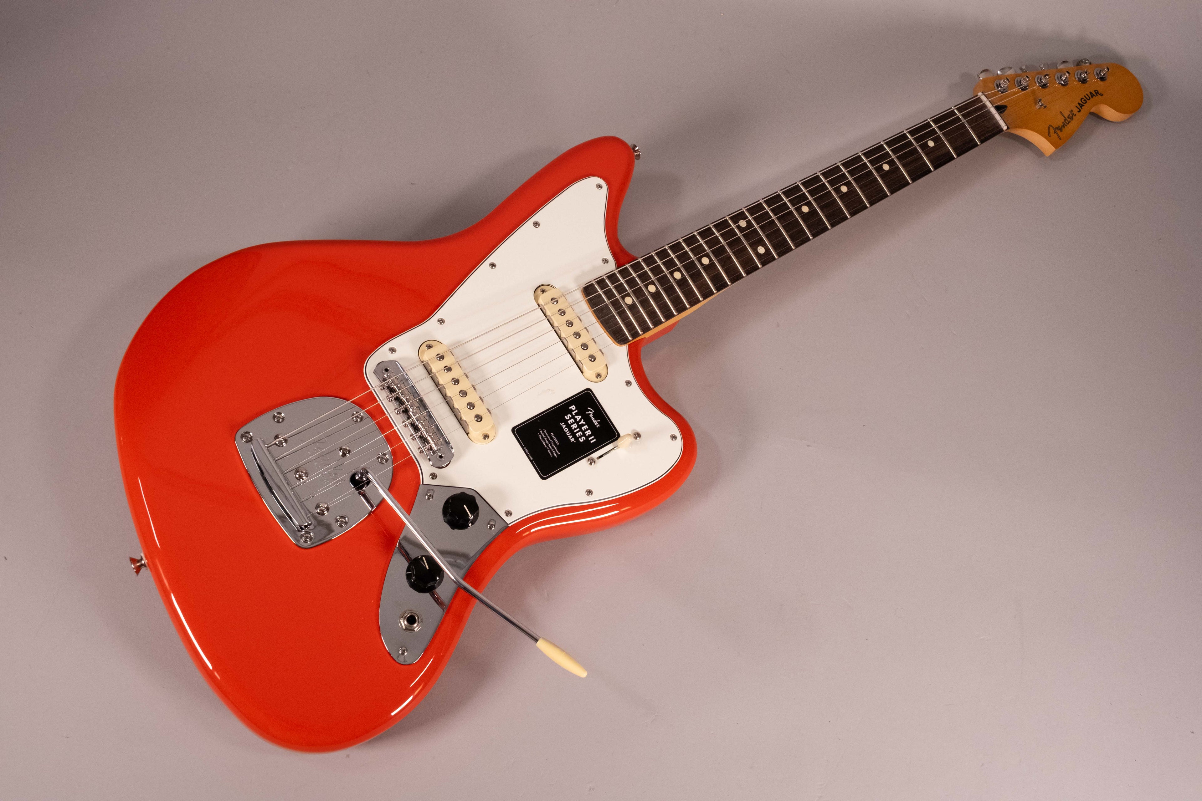 Fender Jaguar Player II Rosewood Fingerboard Coral Red