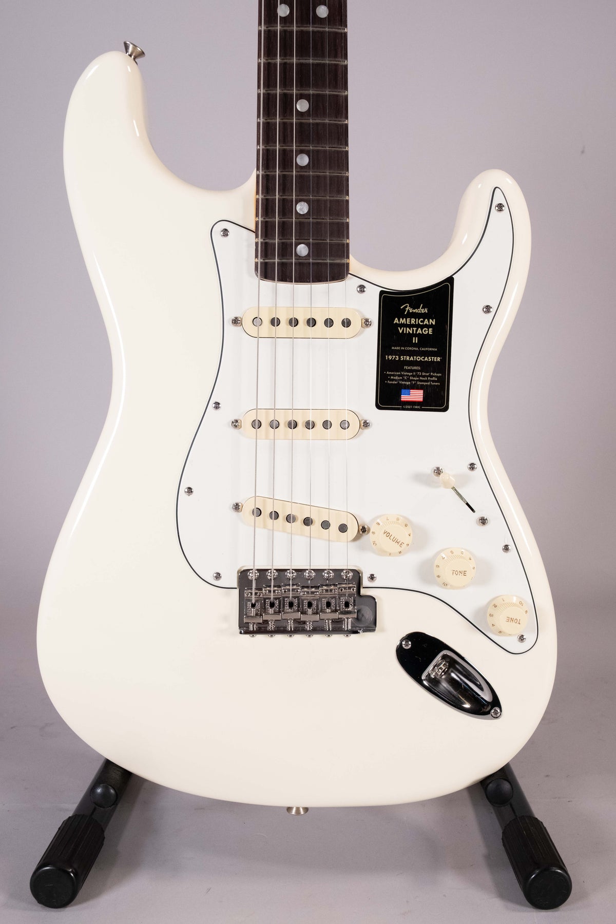 Fender American Vintage II 1973 Stratocaster Olympic White